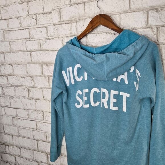 Victoria Secret v-neck hooded sweatshirt - Picture 8 of 11